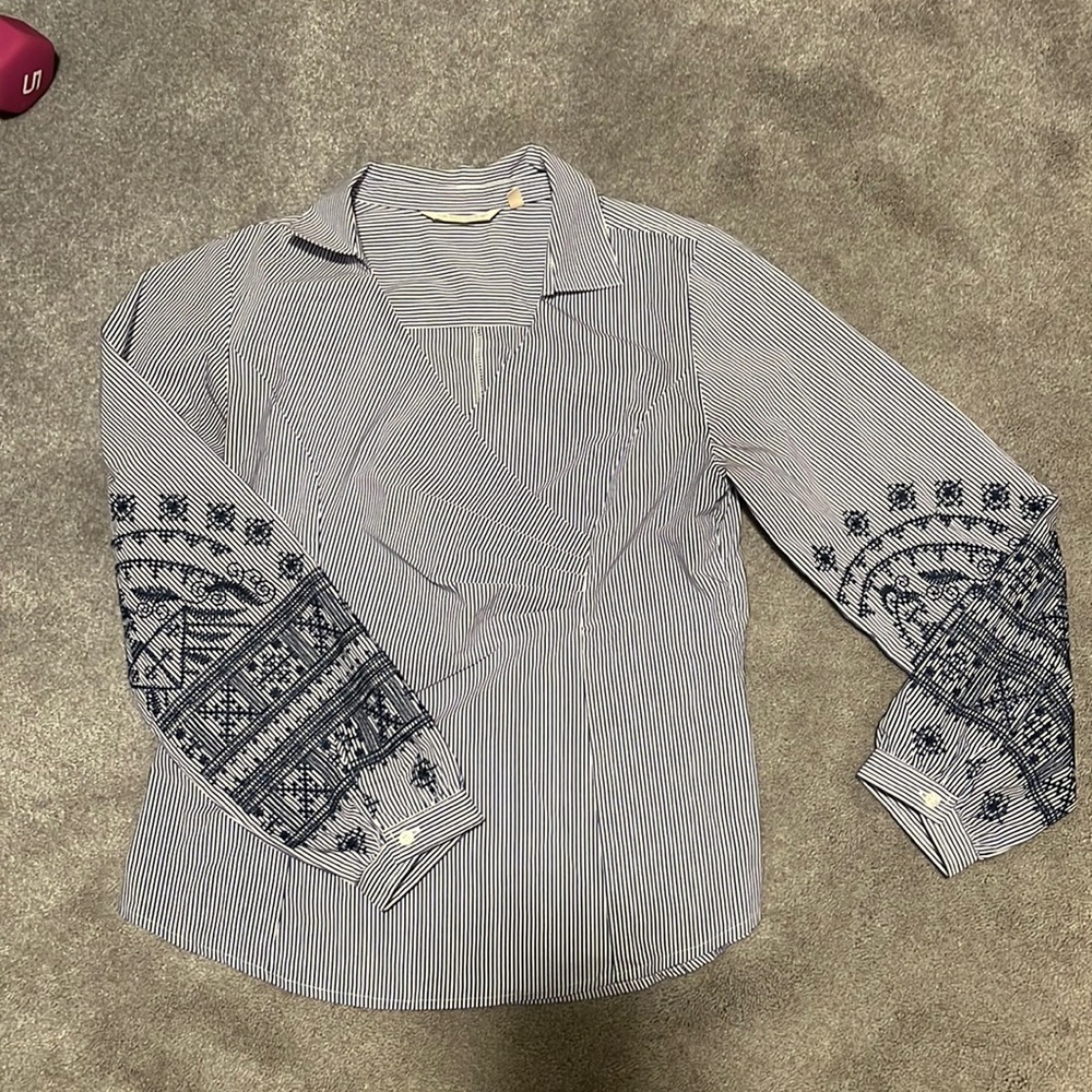 Soft surroundings womens top/blouse, size small